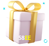 Receba seus bônus de boas-vindas no 58EE